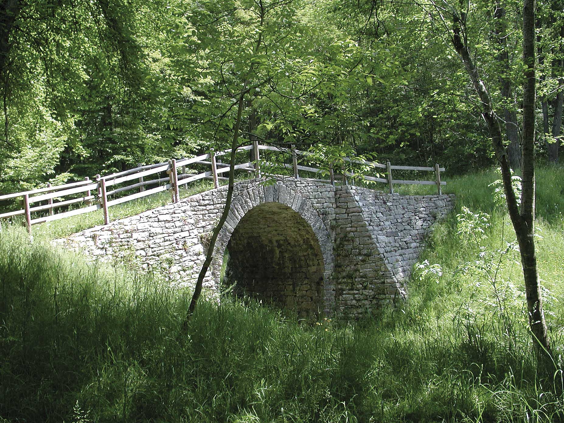 Il Ponte romano a Lamon in provincia di Belluno